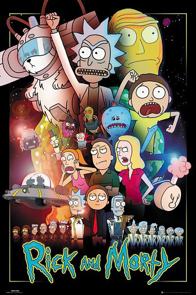 Imagem da série Rick e Morty